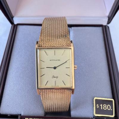 Wittnauer Gold Quartz Watch (FR-SS)