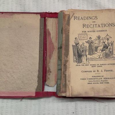 1895 READINGS AND RECITATIONS FOR WINTER EVENINGS