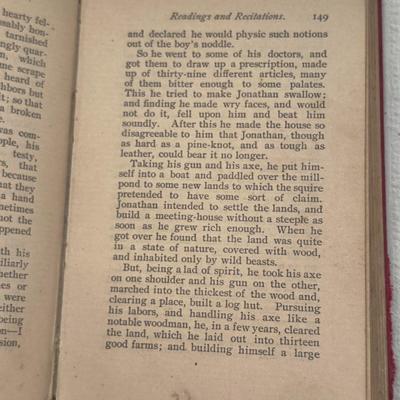 1895 READINGS AND RECITATIONS FOR WINTER EVENINGS