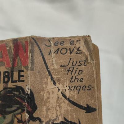 1942 BIG LITTLE BOOK - TARZAN THE TERRIBLE FLIP BOOK
