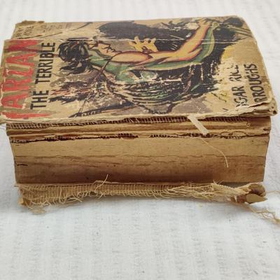 1942 BIG LITTLE BOOK - TARZAN THE TERRIBLE FLIP BOOK