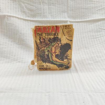 1942 BIG LITTLE BOOK - TARZAN THE TERRIBLE FLIP BOOK