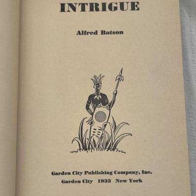 1933 AFRICAN INTRIGUE by ALFRED BATSON