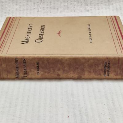 1938 MAGNIFICENT OBSESSION by LLOYD C. DOUGLAS