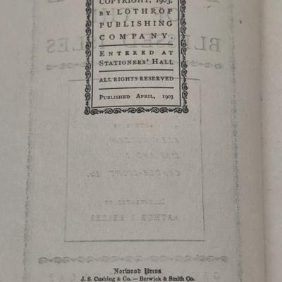 1903 DARREL OF THE BLESSED ISLES by BACHELLER
