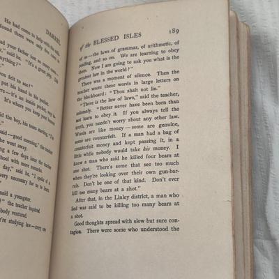 1903 DARREL OF THE BLESSED ISLES by BACHELLER