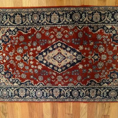 Vintage hand knotted genuine Chinese Persian rug - A