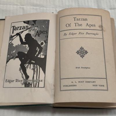 1914 TARZAN OF THE APES by EDGAR RICE BURROUGHS