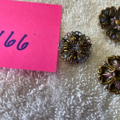 Lot of Victorian style Button covers