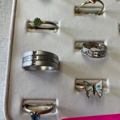 Lot of 12 Costume Rings