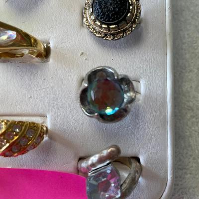 Lot of 12 Costume Rings