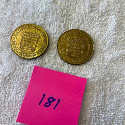 Gold Country $1 slot tokens