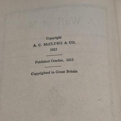 1912 A WALL OF MEN by MARGARET HILL MCCARTER
