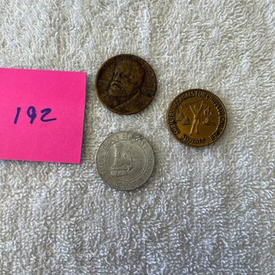 Lot of 3 Coins