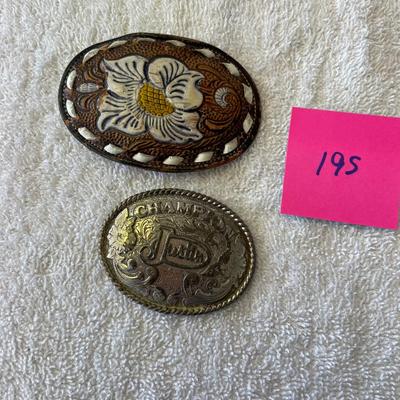 Vintage Belt Buckles