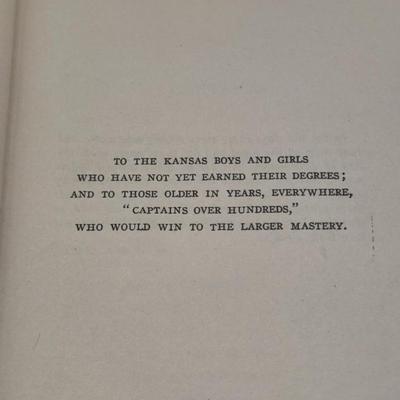 1913 A MASTER'S DEGREE by MARGARET HILL MCCARTER