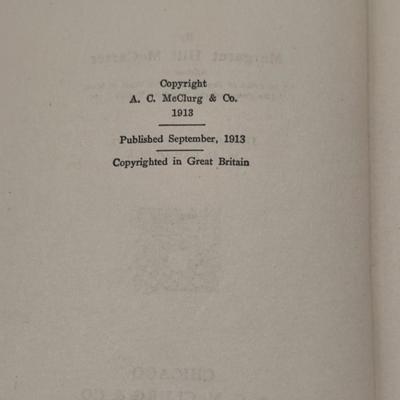 1913 A MASTER'S DEGREE by MARGARET HILL MCCARTER
