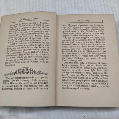 1913 A MASTER'S DEGREE by MARGARET HILL MCCARTER
