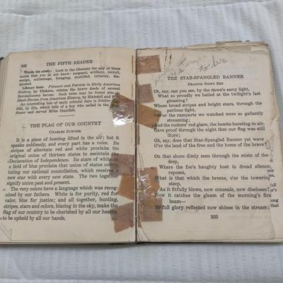 1924 BOBBS MERRILL FIFTH READER STATE OF KANSAS