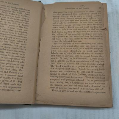 THE DARING ADVENTURE OF KIT CARSON AND FREMONT (EARLY 1900'S?)