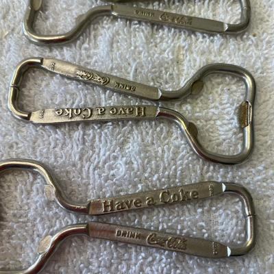 Lot of 3 Coke Coca-cola Bottle Openers