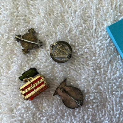 Sterling Pins & Charms