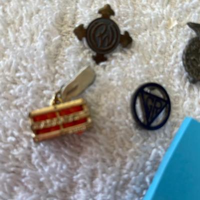 Sterling Pins & Charms