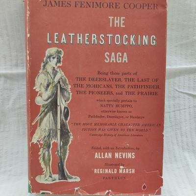 1954 THE LEATHERSTOCKING SAGA by JAMES FENIMORE COOPER