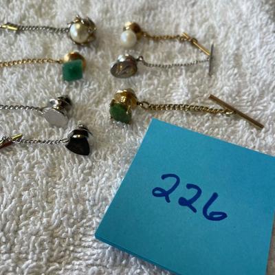 Men's Tie Tack Lot