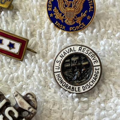Military VFW & Legion Pins