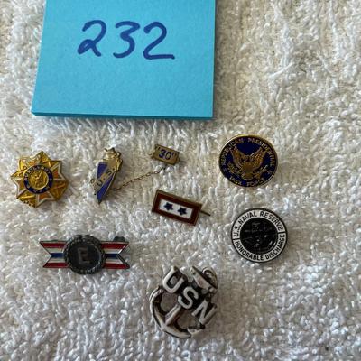 Military VFW & Legion Pins