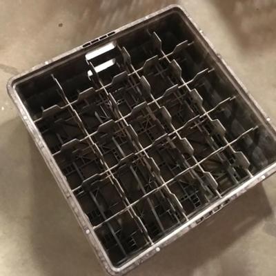 restaurant short glass or cup crate