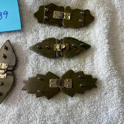 Lot of Bakelite Buckles
