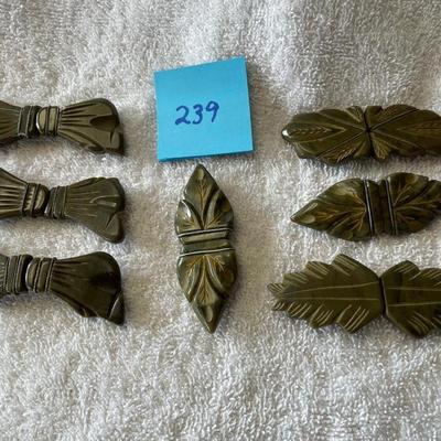 Lot of Bakelite Buckles