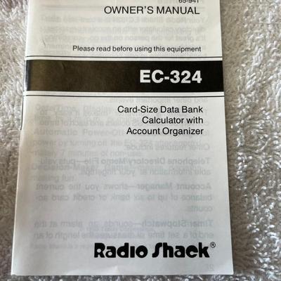 Radio Shack Personal Data NIB