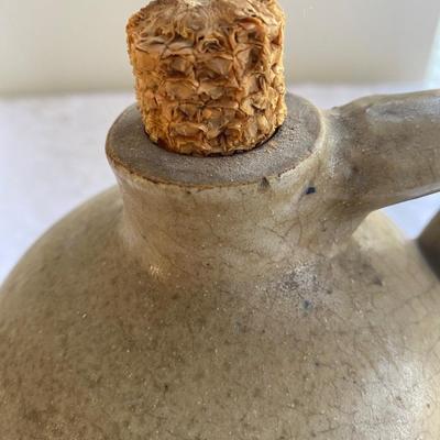 Antique Clarksville Liquor Company stoneware jug