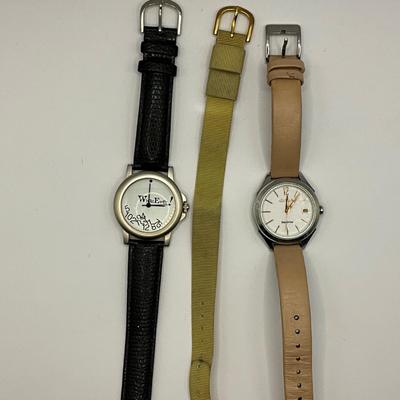 1216 Ladies "Whatever" Watch with Citizen Leather Band Lot