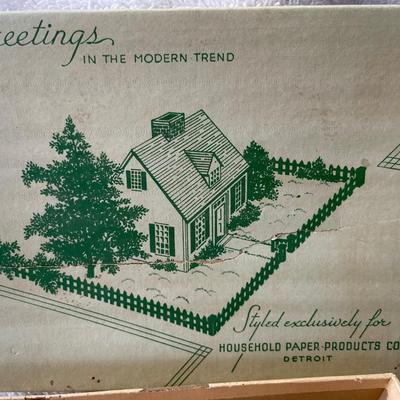 Greeting Card Box w/Game Dice
