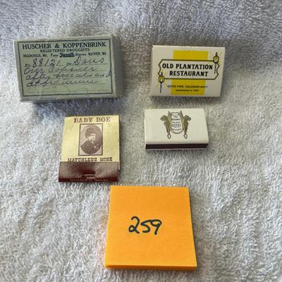 Advertising Match Boxes
