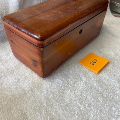 Lane Cedar Jewelry Box CLOUGH FURNITURE Greeley Colorado