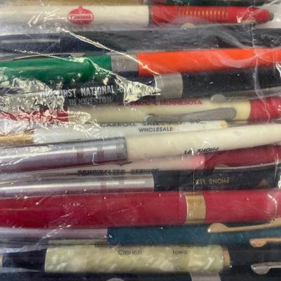 Bag of ad pens