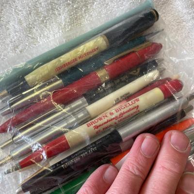 Bag of ad pens