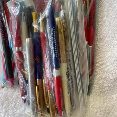 2 Bags of ad pens