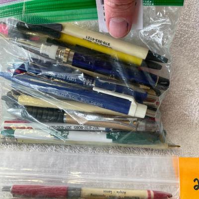 3 bags of Ad Pens