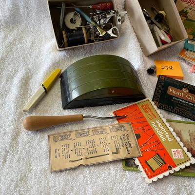Lot of Sewing items & attachments