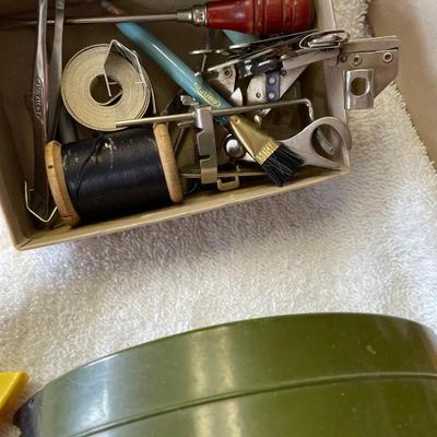 Lot of Sewing items & attachments