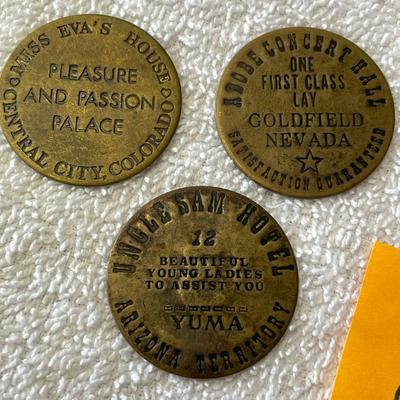 3 Brothel Trade Tokens