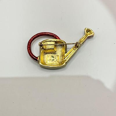 1222 Metropolitan Museum of Art Faberge Watering Can Pin