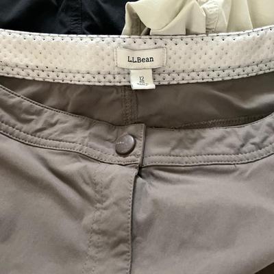 1237 Lot of Ladies LL Bean Pants and Capris
