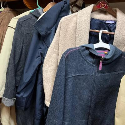 1238 Womens Outerwear Lot Coldwater Creek, Orvis, Talbots, LL Bean